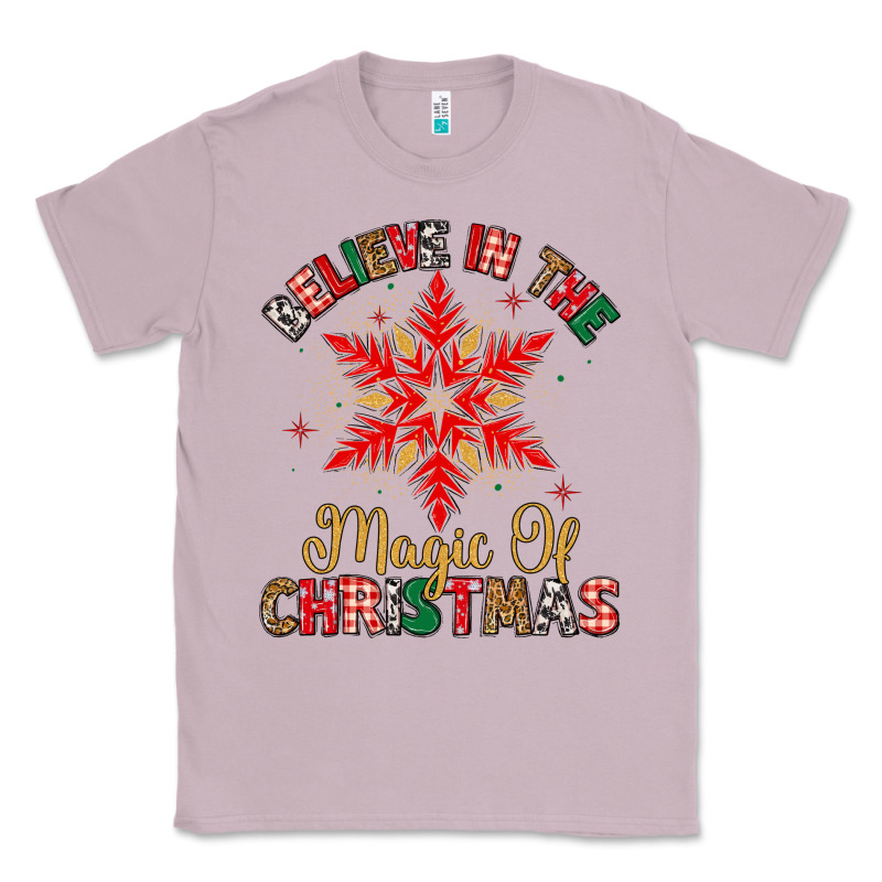 Believe In The Magic Of Christmas Classic Tee by MaliasSmallBusiness | Teevron