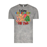 Cloud Rock eating christmas cookies for two Vintage Tee - MaliasSmallBusiness