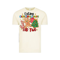 Vintage Arctic eating christmas cookies for two Vintage Tee - MaliasSmallBusiness