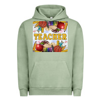 Pigment Oil Green Teacher Urban Hoodie - LillyAllenDesigns