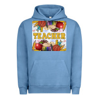 Pigment Pebble Blue Teacher Urban Hoodie - LillyAllenDesigns