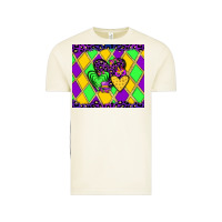 Vintage Arctic mardi gras hearts Vintage Tee - JahusDesignShop