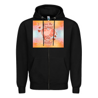 Black love the world like the one Zipper Hoodie - TumblerDesignByShophia