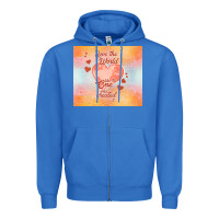 True Royal love the world like the one Zipper Hoodie - TumblerDesignByShophia
