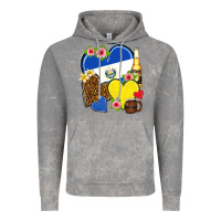 Cloud Rock el salvador hearts Vintage Hoodie - NancyCooperArtShop