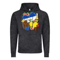 Vintage Black el salvador hearts Vintage Hoodie - NancyCooperArtShop