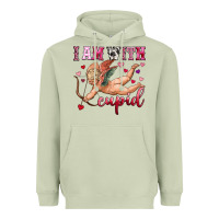 Matcha i am with cupid Heavyweight Hoodie - OliviaCreatesArt