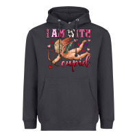 Smoke i am with cupid Heavyweight Hoodie - OliviaCreatesArt