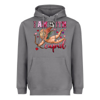 Storm i am with cupid Heavyweight Hoodie - OliviaCreatesArt