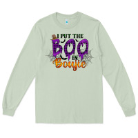 Matcha I put the Boo in Boujie Long Sleeve Tee - RacoonDesign