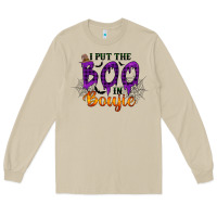 Mushroom I put the Boo in Boujie Long Sleeve Tee - RacoonDesign