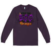 Plum I put the Boo in Boujie Long Sleeve Tee - RacoonDesign