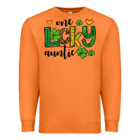 Carrot One lucky auntie St. Patrick's Premium Sweatshirt - OliviaCreatesArt