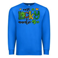 True Royal One lucky auntie St. Patrick's Premium Sweatshirt - OliviaCreatesArt