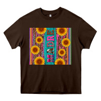 Chocolate Brown madre cinco de mayo Heavy Core Tee - Artiststas