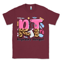 Burgundy respiratory therapist Classic Tee - MaliasSmallBusiness