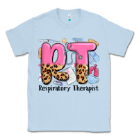 Dusty Blue respiratory therapist Classic Tee - MaliasSmallBusiness