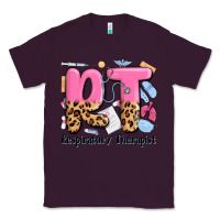 Plum respiratory therapist Classic Tee - MaliasSmallBusiness