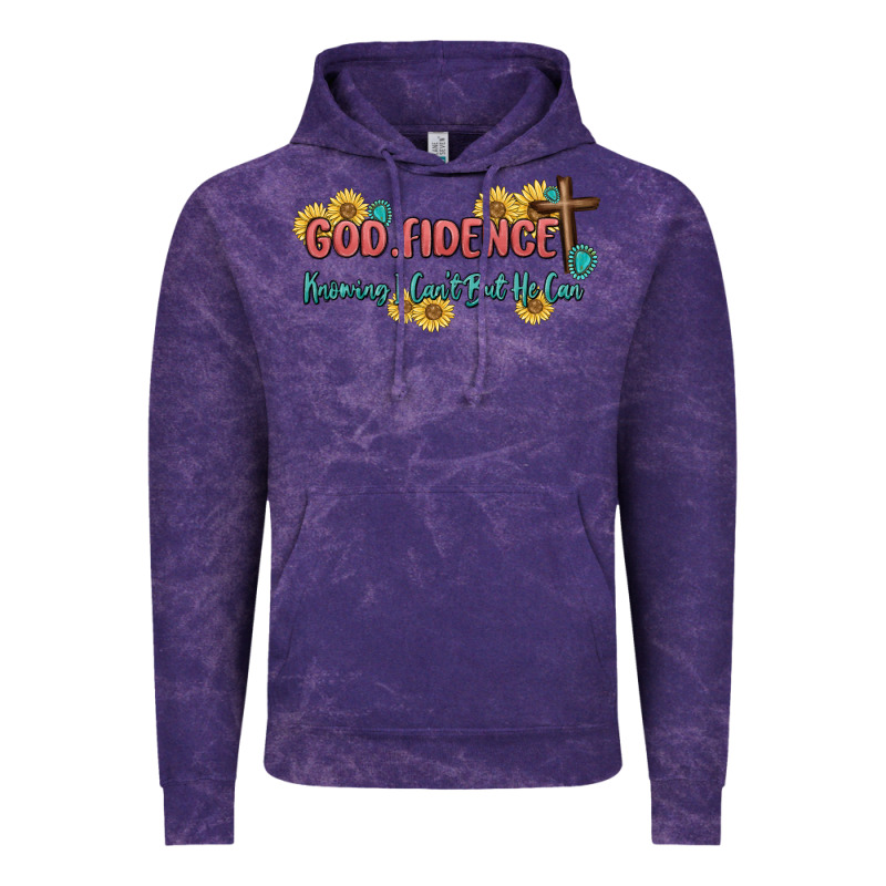 God Fidence Vintage Hoodie by MaliasSmallBusiness | Teevron