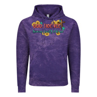 Cloud Purple god fidence Vintage Hoodie - MaliasSmallBusiness