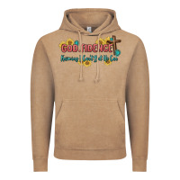 Vintage Coffee god fidence Vintage Hoodie - MaliasSmallBusiness