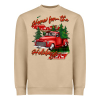 Mushroom home for the holidays michigan Heavyweight Sweatshirt - BarkalooDesign