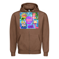 Chestnut i need vitamin sea Zipper Hoodie - TumblerDesignByShophia