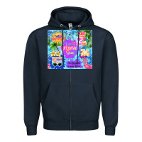 Navy i need vitamin sea Zipper Hoodie - TumblerDesignByShophia