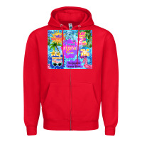 Red i need vitamin sea Zipper Hoodie - TumblerDesignByShophia