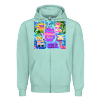 Seafoam i need vitamin sea Zipper Hoodie - TumblerDesignByShophia