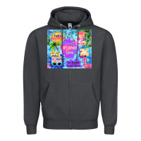 Smoke i need vitamin sea Zipper Hoodie - TumblerDesignByShophia