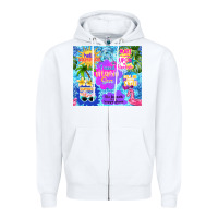 White i need vitamin sea Zipper Hoodie - TumblerDesignByShophia