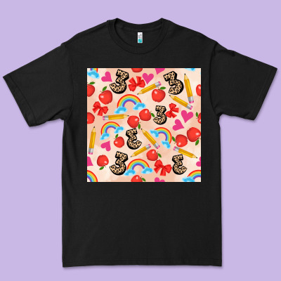 Back To School Seamless Pattern 3 (3600x3600) Premium Tee Designed By Adodesignshop
