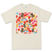 Bone back to school seamless pattern 3 (3600x3600) Premium Tee - AdoDesignShop