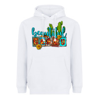 White beautiful crazy olivia Heavyweight Hoodie - OliviaCreatesArt