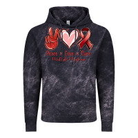Cloud Black Peace Love Cure Multiple Myeloma Cancer Vintage Hoodie - Jasminsmagicworld