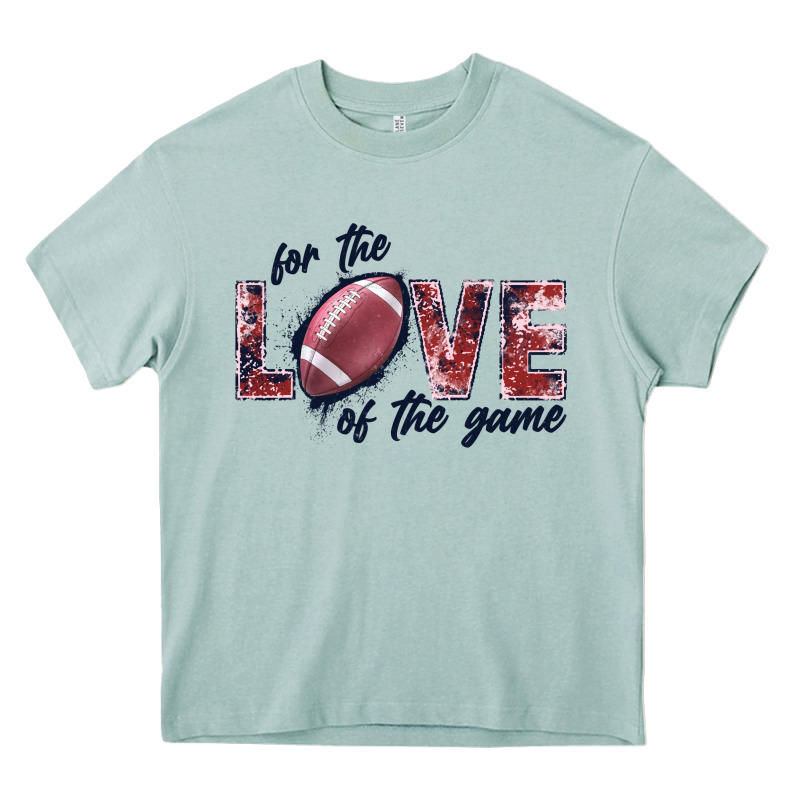 Football Love Of The Game Heavy Core Tee by JahusDesignShop | Teevron