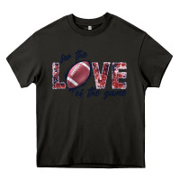 Asphalt football love of the game Heavy Core Tee - JahusDesignShop