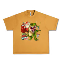 Peanut Butter Christmas dinosaur Urban Heavy Tee - MaliasSmallBusiness
