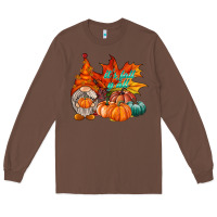 Chestnut it is fall yall gnome Long Sleeve Tee - RacoonDesign
