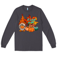 Smoke it is fall yall gnome Long Sleeve Tee - RacoonDesign