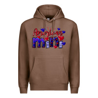 Chestnut American Mini  4th of July Premium Hoodie - CowGirlArtShop