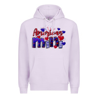 Lilac American Mini  4th of July Premium Hoodie - CowGirlArtShop
