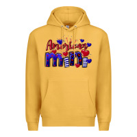 Mustard American Mini  4th of July Premium Hoodie - CowGirlArtShop