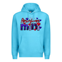 Ocean Blue American Mini  4th of July Premium Hoodie - CowGirlArtShop