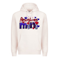 Pale Pink American Mini  4th of July Premium Hoodie - CowGirlArtShop