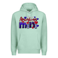 Seafoam American Mini  4th of July Premium Hoodie - CowGirlArtShop