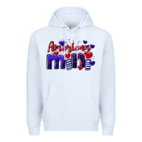 White American Mini  4th of July Premium Hoodie - CowGirlArtShop