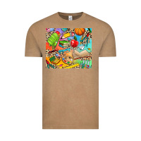 Vintage Coffee school elements Vintage Tee - NancyCooperArtShop