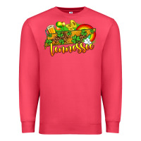 Cardinal St. Patrick's Tennessee map Premium Sweatshirt - OliviaCreatesArt